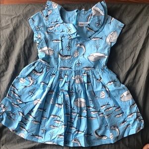 Mini rodini dress size 104-110 (4-5), EUC